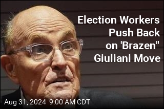 Defamed Election Workers Make New Moves on Giuliani Assets