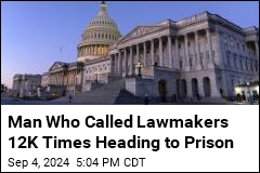 Man Called Lawmakers 12K Times, Gets Year in Prison