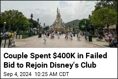 Couple Loses $400K Fight to Rejoin Disney&#39;s Exclusive Club