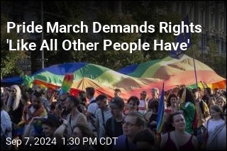 Pride March Demands Rights &#39;Like All Other People Have&#39;