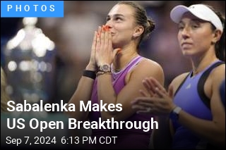 Sabalenka Tops New Yorker in US Open