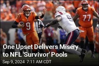 One Game Delivers Misery to NFL &#39;Survivor&#39; Pools