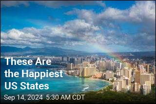 10 Happiest States in America