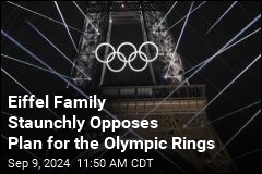 Eiffel Family Wants the Olympic Rings Gone