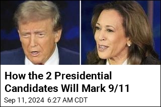 Harris, Trump Will Be at Ground Zero for 9/11 Ceremony