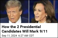 Harris, Trump Will Be at Ground Zero for 9/11 Ceremony