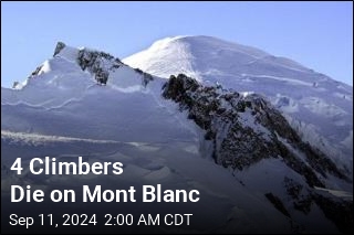 4 Climbers Found Dead on Mont Blanc