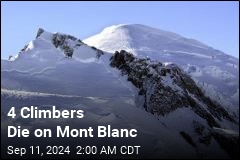 4 Climbers Found Dead on Mont Blanc