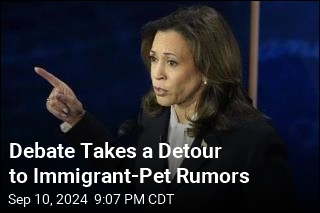 Debate Takes a Detour to Immigrant-Pet Rumors