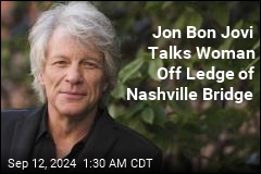 Jon Bon Jovi Literally Talks a Woman Off the Ledge