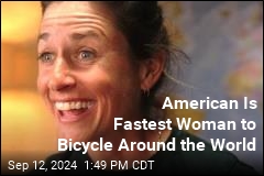 American Is Fastest Woman to Bike Around the World