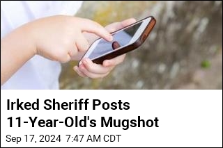 Irked Sheriff Posts 11-Year-Old's Mugshot