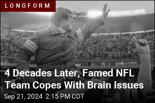 4 Decades Later, Famed NFL Team Copes With Brain Issues