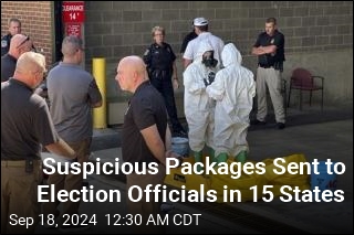 Suspicious Packages Sent to Election Officials in 15 States