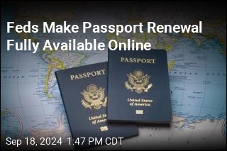 Passport Renewal Is Now Fully Available Online