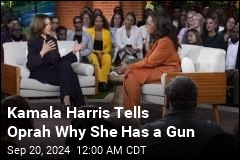 Kamala Harris Explains to Oprah Winfrey Why She Has a Gun