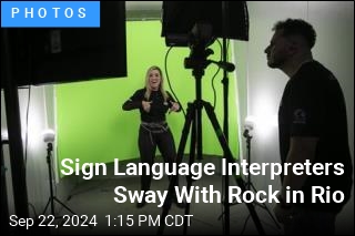 Sign Language Interpreters Sway With Rock in Rio