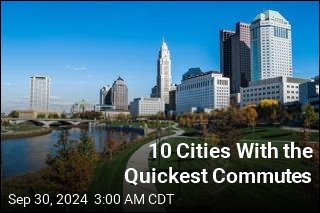 10 Cities With the Quickest Commutes