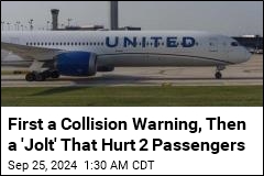 After Collision Warning, 2 Hurt on United Flight