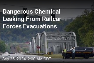 Dangerous Chemical Leaking From Railcar Forces Evacuations