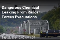 Dangerous Chemical Leaking From Railcar Forces Evacuations