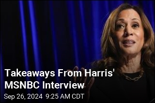 Harris Picks &#39;Friendly Forum&#39; for One-on-One TV Interview