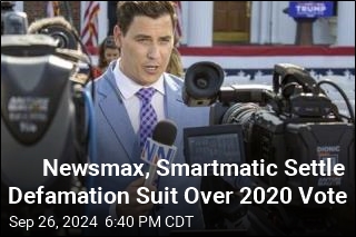 Newsmax, Smartmatic Settle Defamation Suit Over 2020 Vote