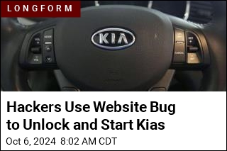 Hackers Use Website Bug to Unlock and Start Kias