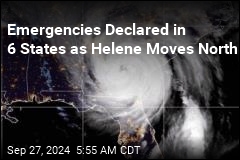 Helene, Still Dangerous, Moves Over Georgia