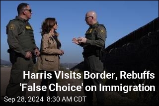 Harris Visits Border, Rebuffs &#39;False Choice&#39; on Immigration