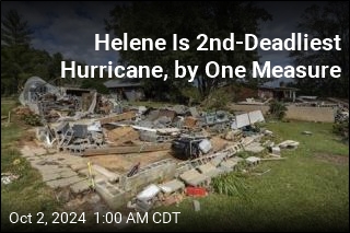 By One Measure, Helene Is 2nd-Deadliest Hurricane