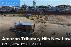 Drought Dries Amazon Tributary