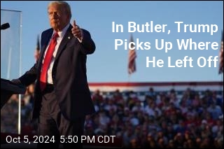 Trump Returns to Cheers in Butler