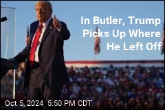 Trump Returns to Cheers in Butler