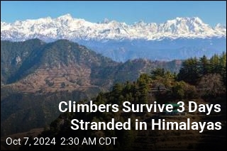 Climbers Rescued After 3 Days Stranded in Himalayas