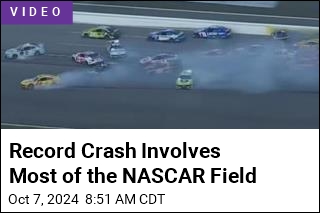 Big NASCAR Crash Goes in the Record Books