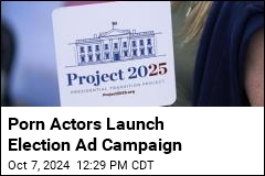 Porn Stars Launch Campaign Against Project 2025