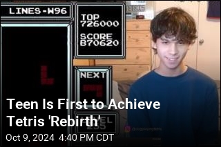 Teen Is First to Achieve Tetris &#39;Rebirth&#39;