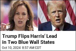 Polls Suggests &#39;Blue Wall&#39; Trouble for Democrats