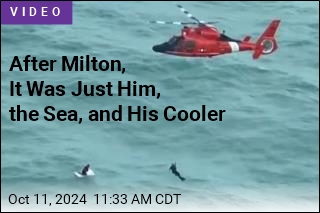 After Milton, It Was Just Him, the Sea, and His Cooler