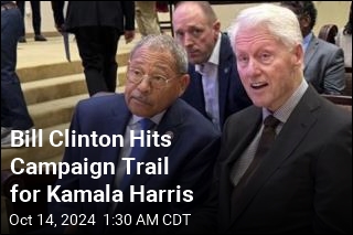 Bill Clinton Hits Campaign Trail for Kamala Harris