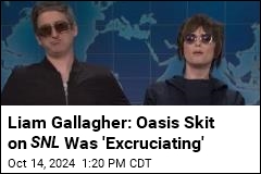 Liam Gallagher Is Not Amused With SNL Oasis Sketch