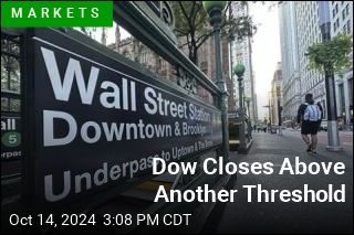 Dow Closes Above Another Threshold