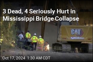 3 Killed, 4 Critically Injured in Mississippi Bridge Collapse