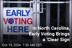 North Carolina&#39;s First Day of Early Voting Exceeds 2020&#39;s