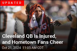 Cleveland Fans Cheer Their Own QB&#39;s Injury