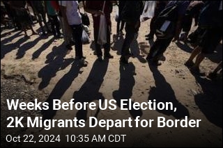 Weeks Before US Election, 2K Migrants Depart for Border