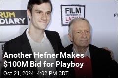 Another Hefner Wants to Buy Playboy Brand