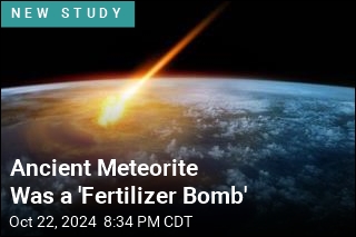 Ancient Meteorite Was a &#39;Fertilizer Bomb&#39;