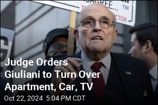 Judge Orders Giuliani to Turn Over Apartment, Car, TV